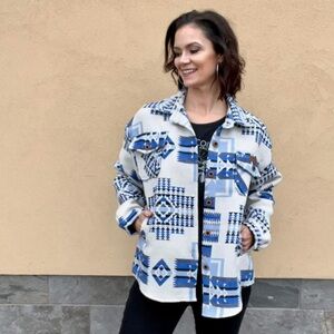 Alaska Chicks Aztec Shacket